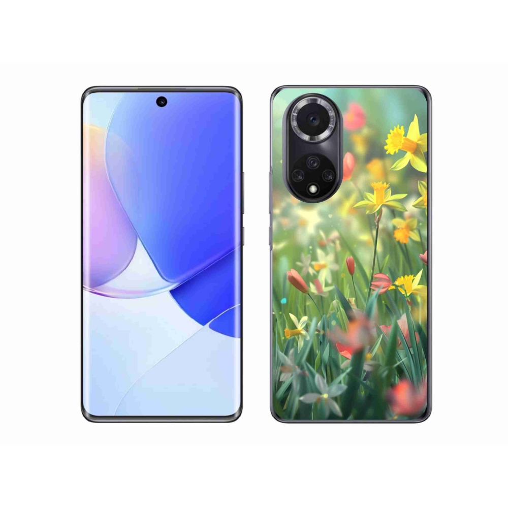 Gelový kryt mmCase na Honor 50 - jarní květy