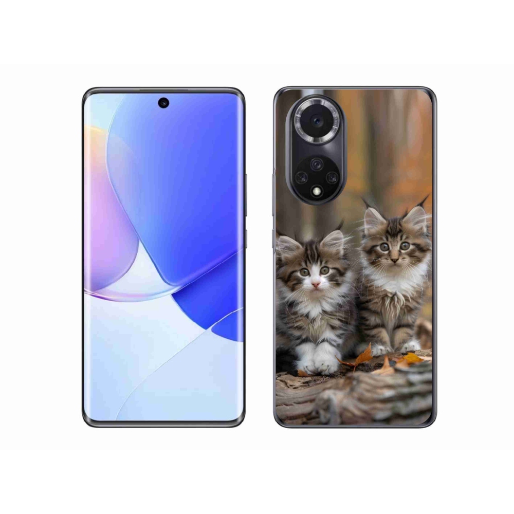 Gelový kryt mmCase na Honor 50 - kočičí duo 3
