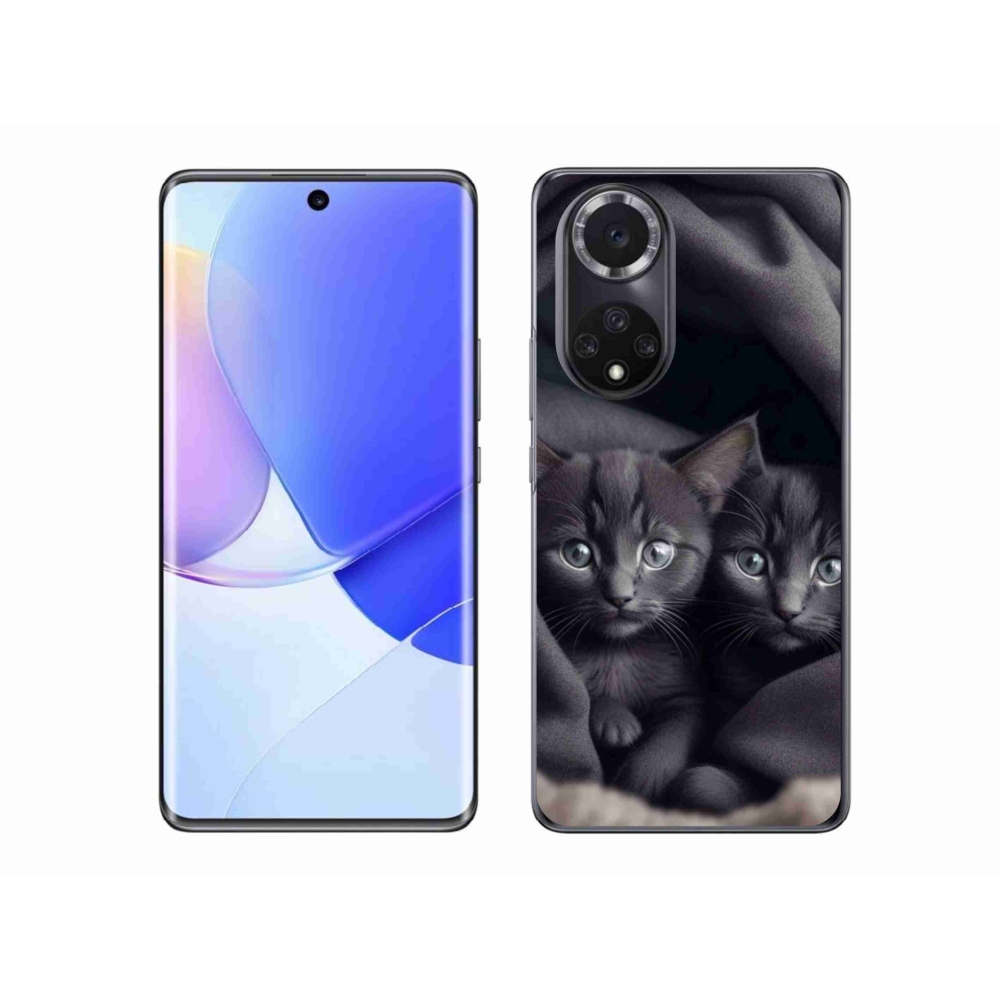 Gelový kryt mmCase na Honor 50 - kočičí duo