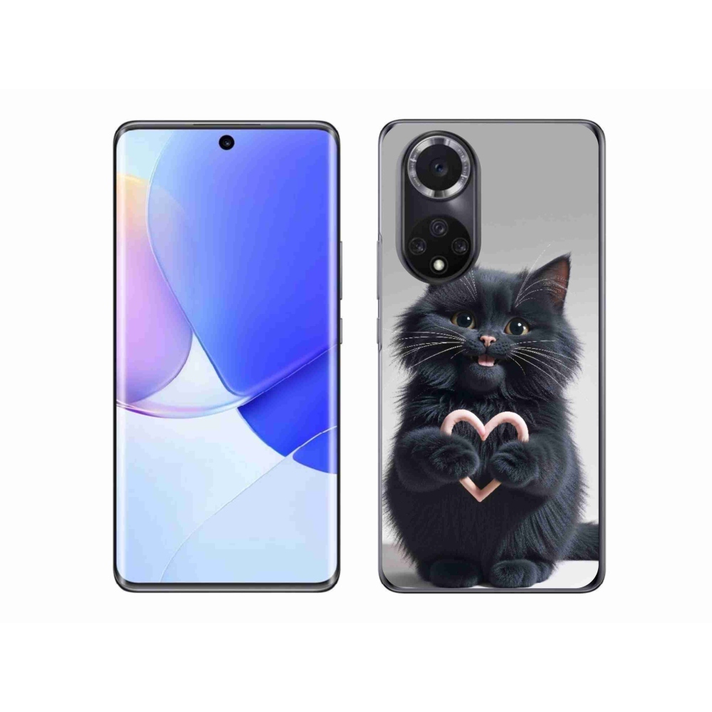 Gelový kryt mmCase na Honor 50 - kočičí láska 3