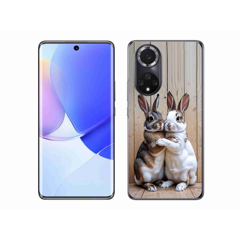Gelový kryt mmCase na Honor 50 - králičí pár