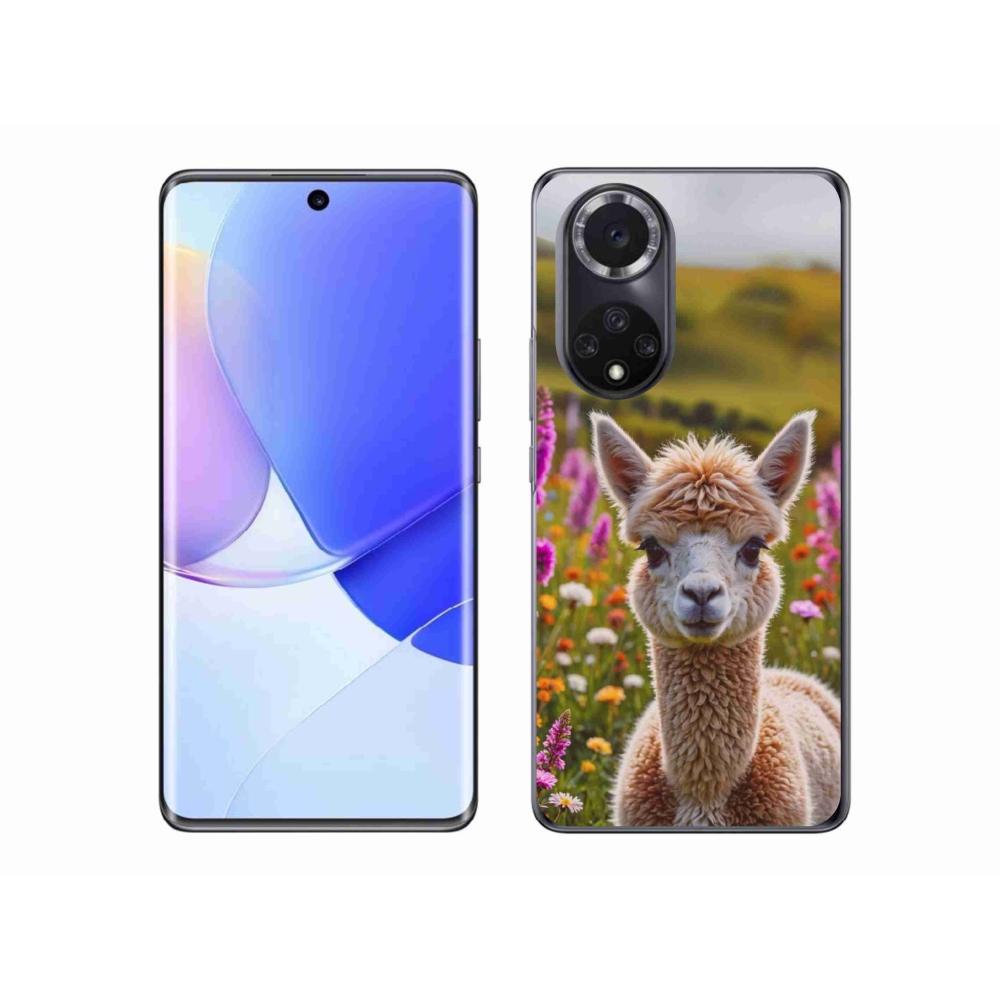 Gelový kryt mmCase na Honor 50 - lama na louce