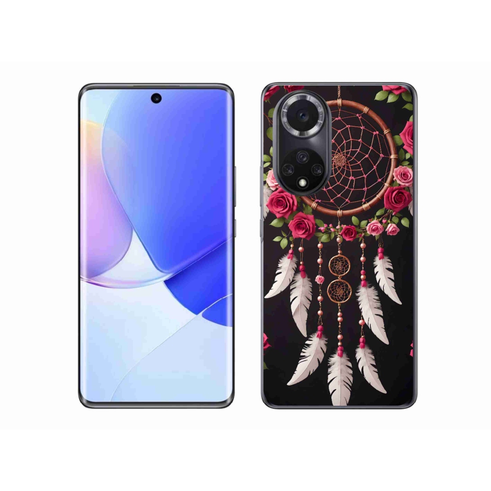 Gelový kryt mmCase na Honor 50 - lapač snů s růžemi