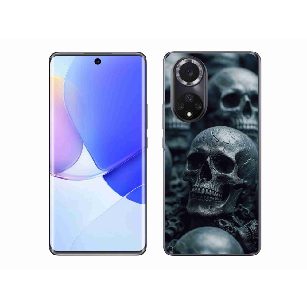 Gelový kryt mmCase na Honor 50 - lebka 2