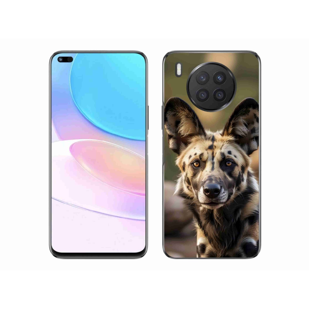 Gelový kryt mmCase na Honor 50 Lite - africký divoký pes