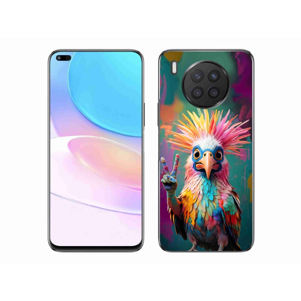 Gelový kryt mmCase na Honor 50 Lite - barevný rebel
