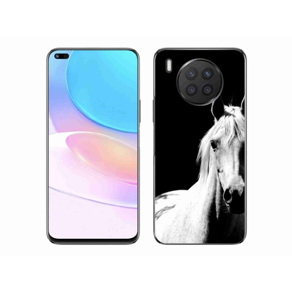 Gelový kryt mmCase na Honor 50 Lite - bílý kůň 5