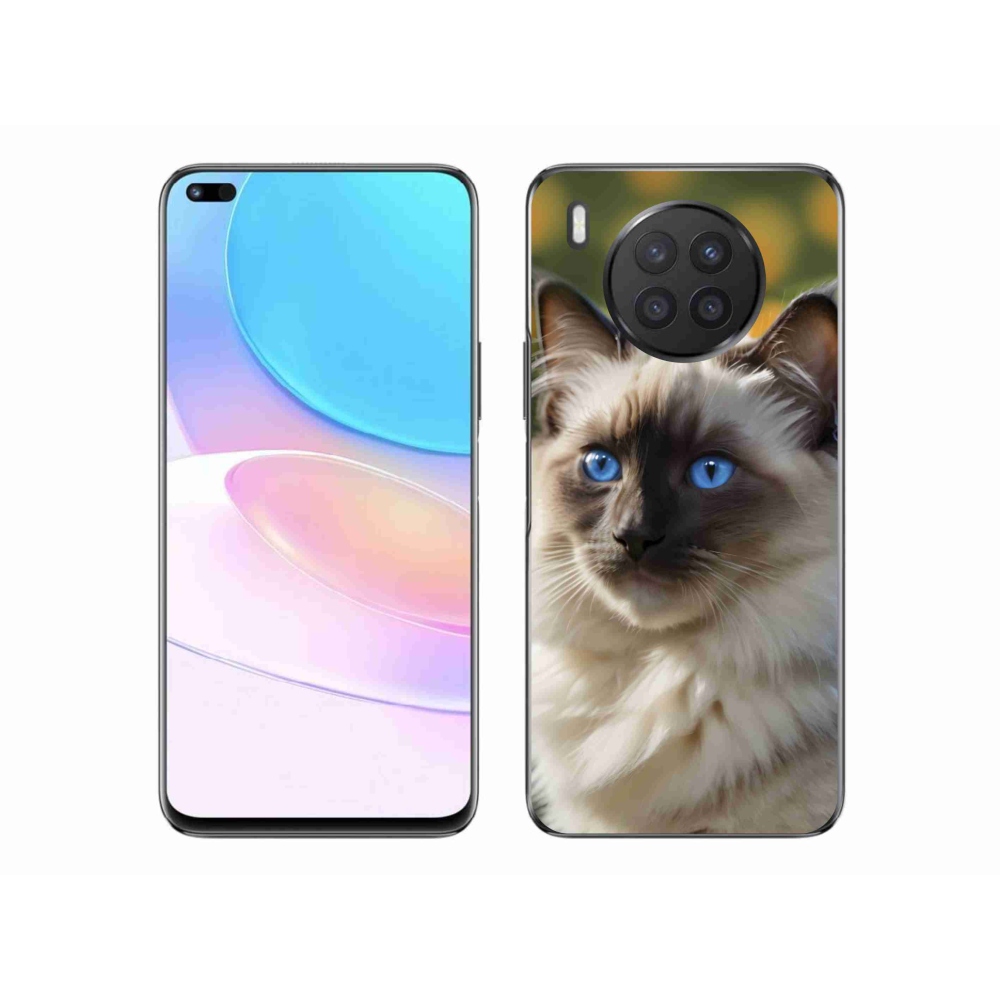 Gelový kryt mmCase na Honor 50 Lite - bílý ragdoll