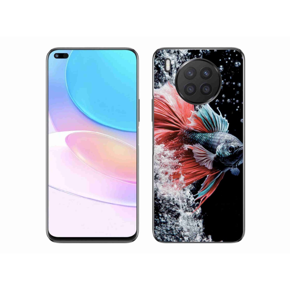 Gelový kryt mmCase na Honor 50 Lite - bojovnice pestrá