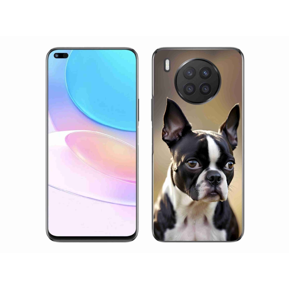 Gelový kryt mmCase na Honor 50 Lite - bostonský teriér