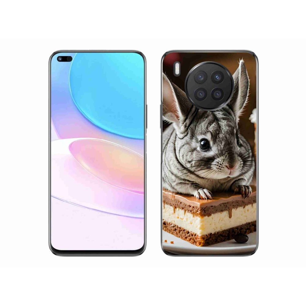 Gelový kryt mmCase na Honor 50 Lite - činčila