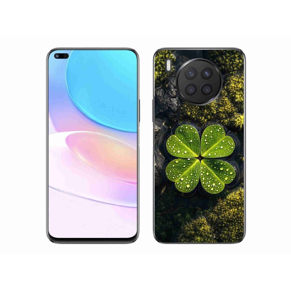 Gelový kryt mmCase na Honor 50 Lite - čtyřlístek