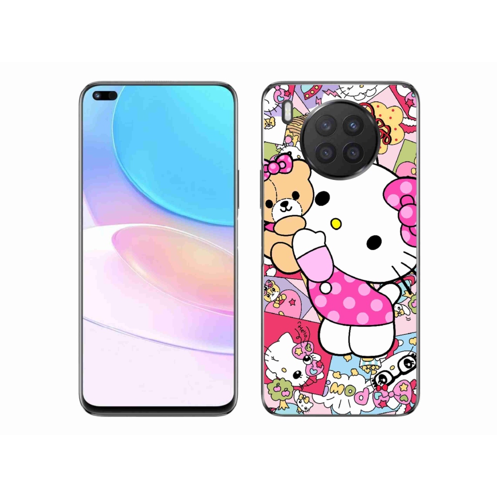 Gelový kryt mmCase na Honor 50 Lite - cute kitty