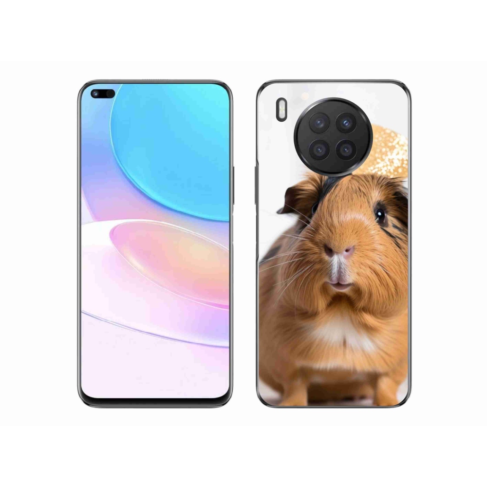 Gelový kryt mmCase na Honor 50 Lite - hnědé morče