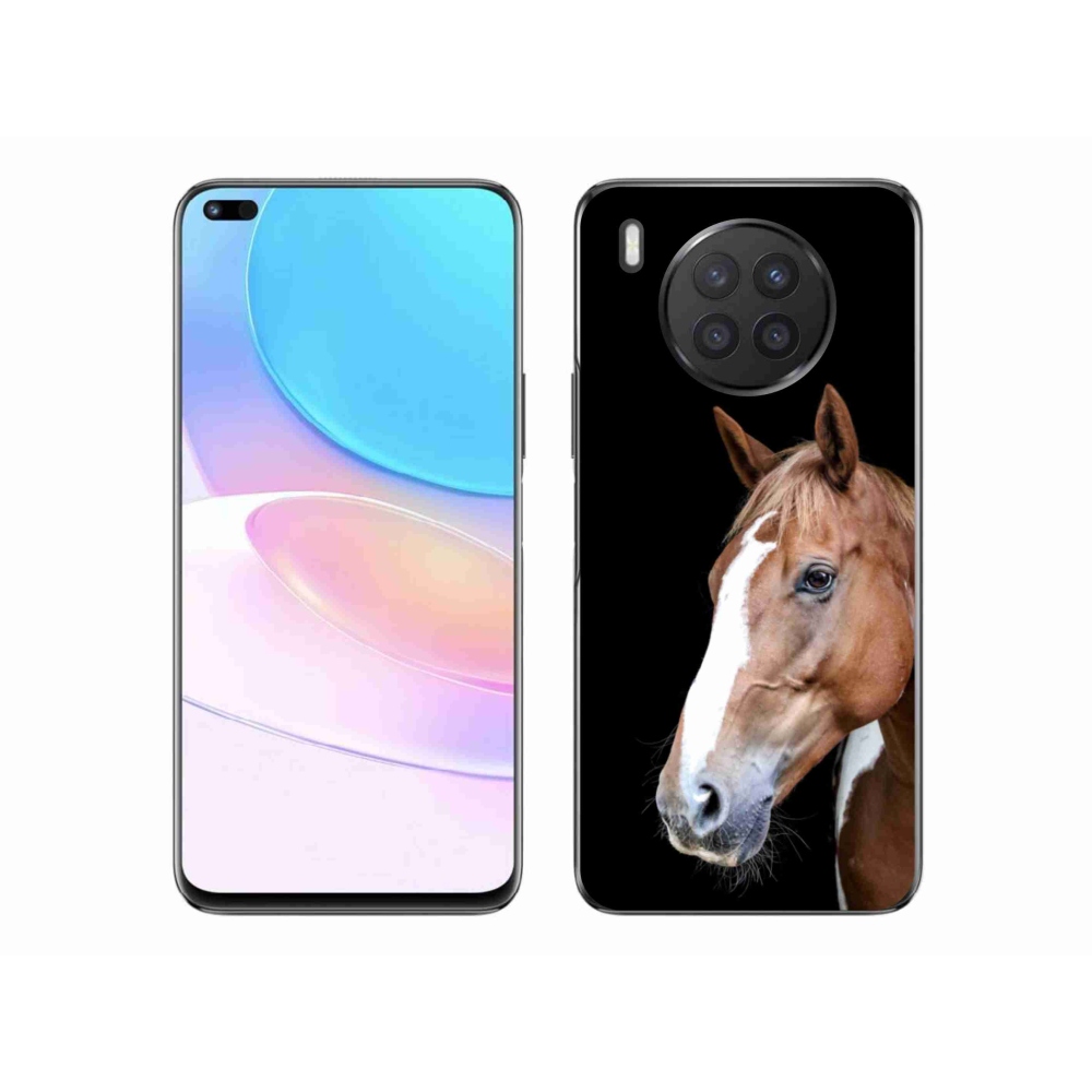 Gelový kryt mmCase na Honor 50 Lite - hnědý kůň 3