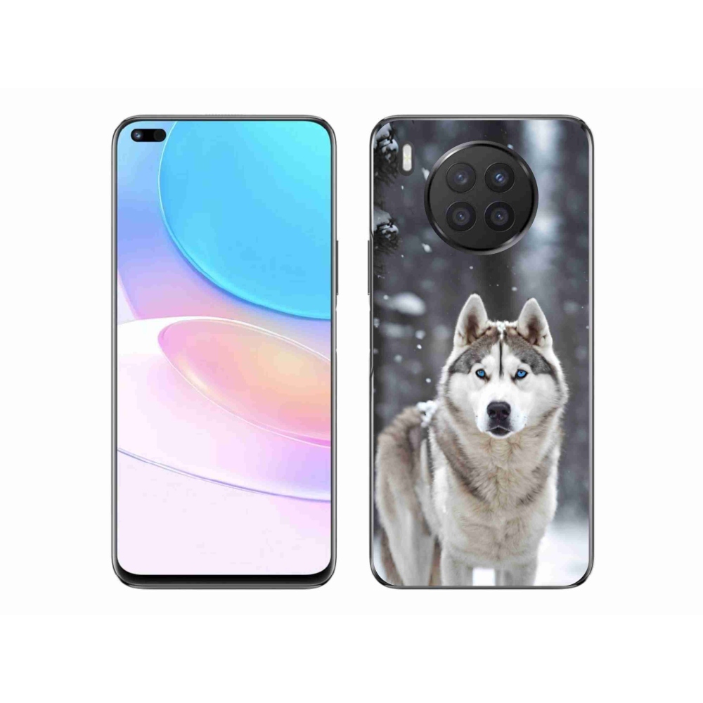 Gelový kryt mmCase na Honor 50 Lite - husky 2