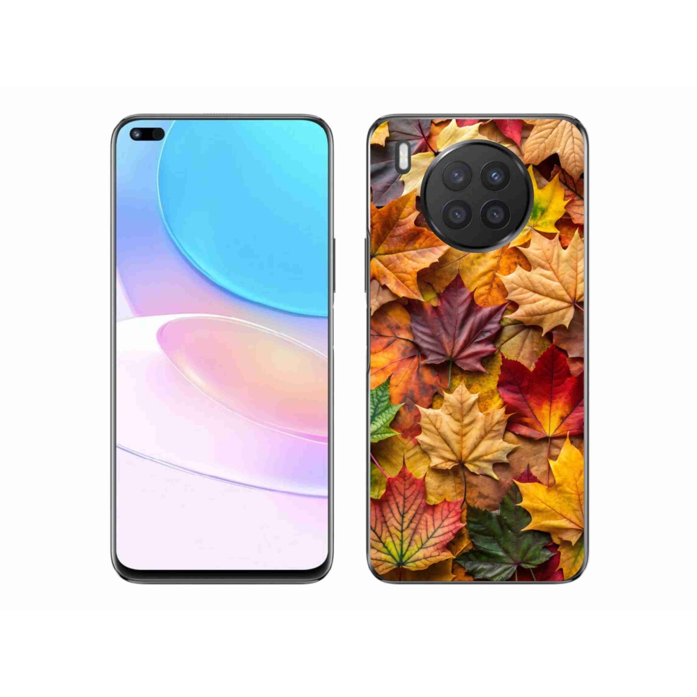 Gelový kryt mmCase na Honor 50 Lite - javorové listy 2