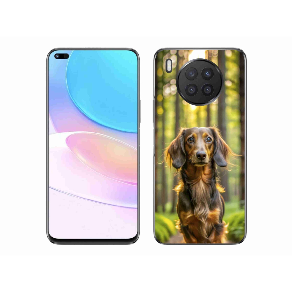 Gelový kryt mmCase na Honor 50 Lite - jezevčík 4