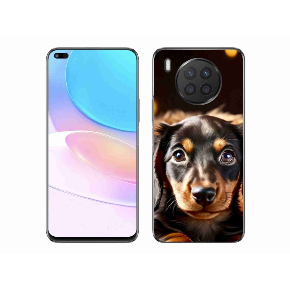 Gelový kryt mmCase na Honor 50 Lite - jezevčík