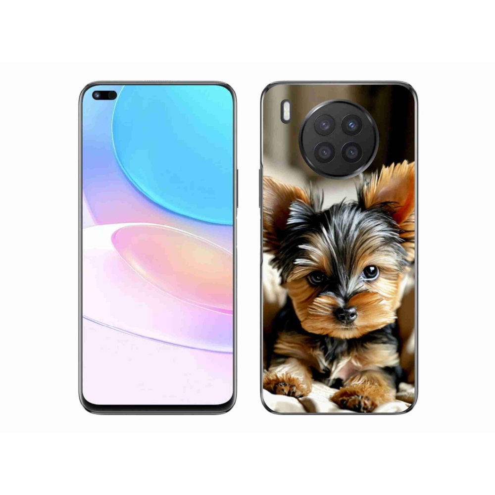 Gelový kryt mmCase na Honor 50 Lite - jorkšír 11
