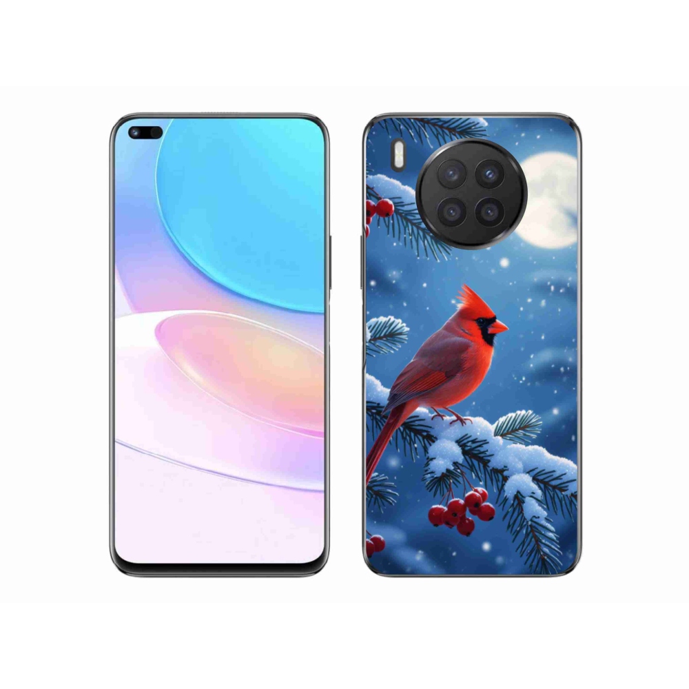 Gelový kryt mmCase na Honor 50 Lite - kardinál červený