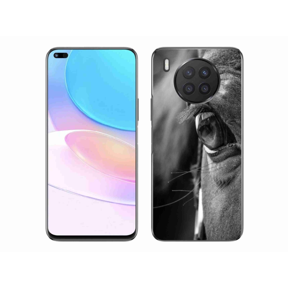 Gelový kryt mmCase na Honor 50 Lite - koňský pohled