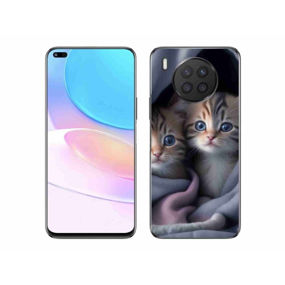 Gelový kryt mmCase na Honor 50 Lite - kočičí duo 2