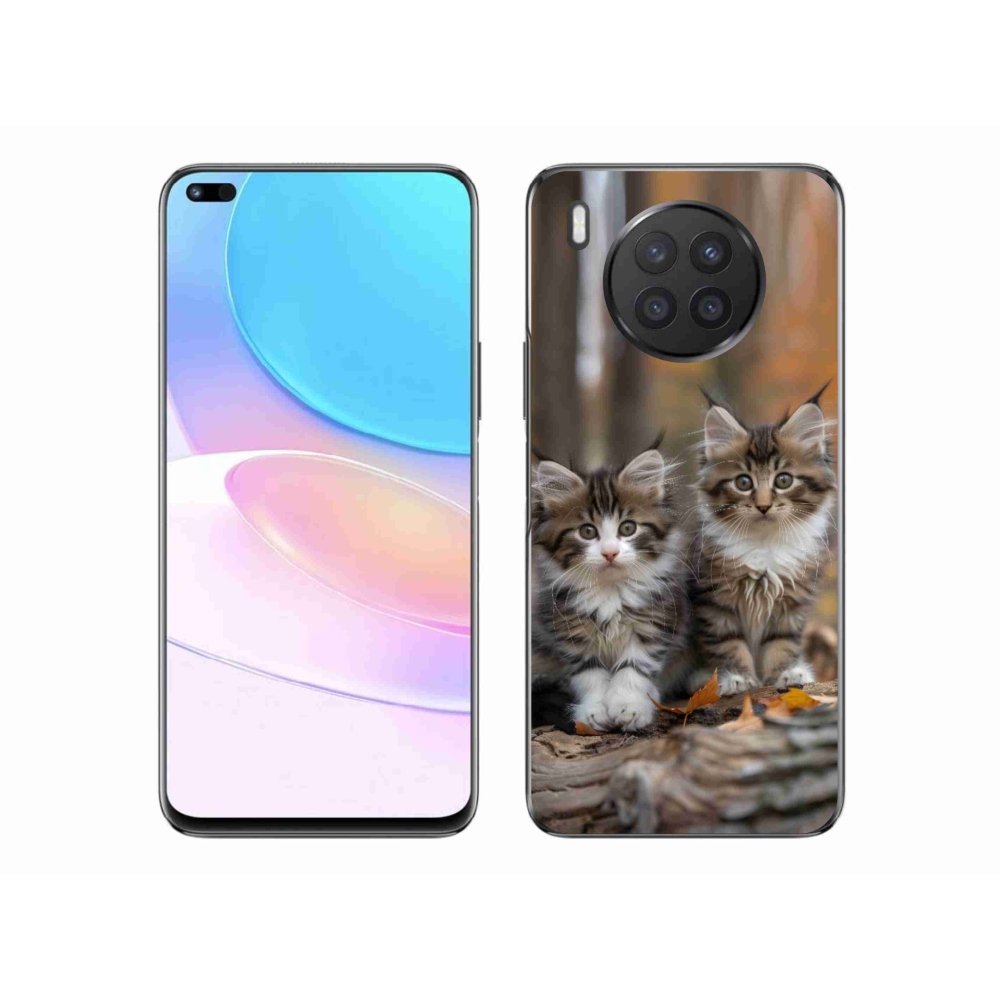 Gelový kryt mmCase na Honor 50 Lite - kočičí duo 3