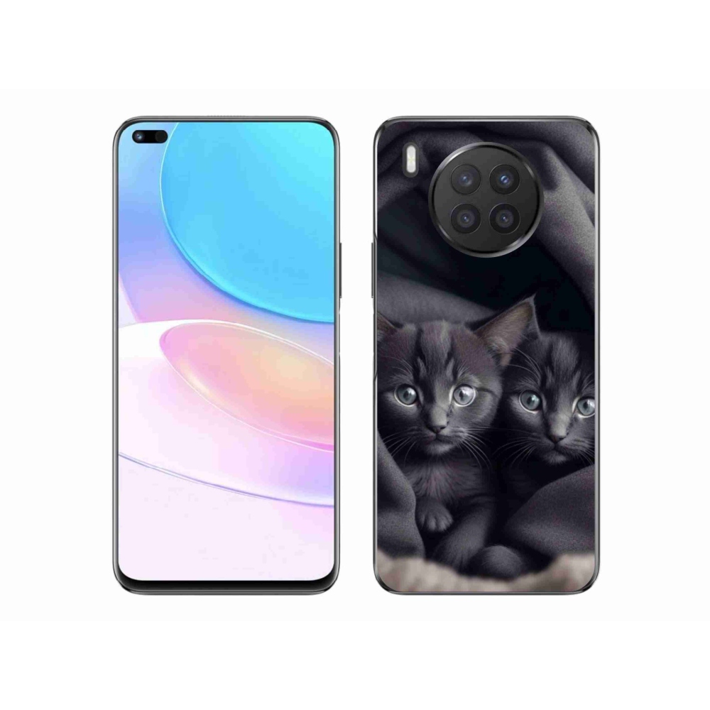Gelový kryt mmCase na Honor 50 Lite - kočičí duo