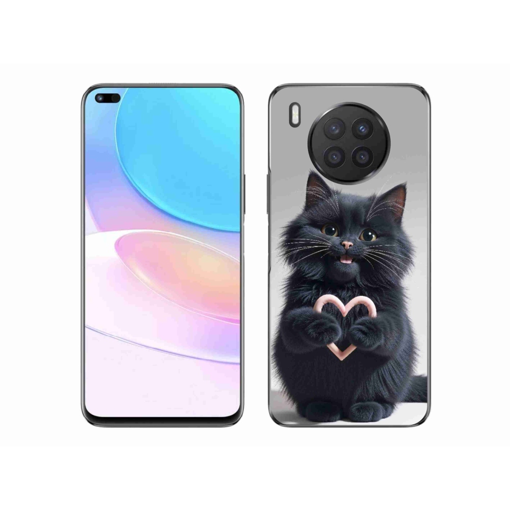 Gelový kryt mmCase na Honor 50 Lite - kočičí láska 3