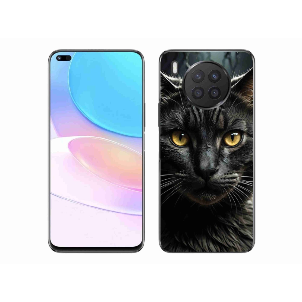 Gelový kryt mmCase na Honor 50 Lite - kočičí pohled 3