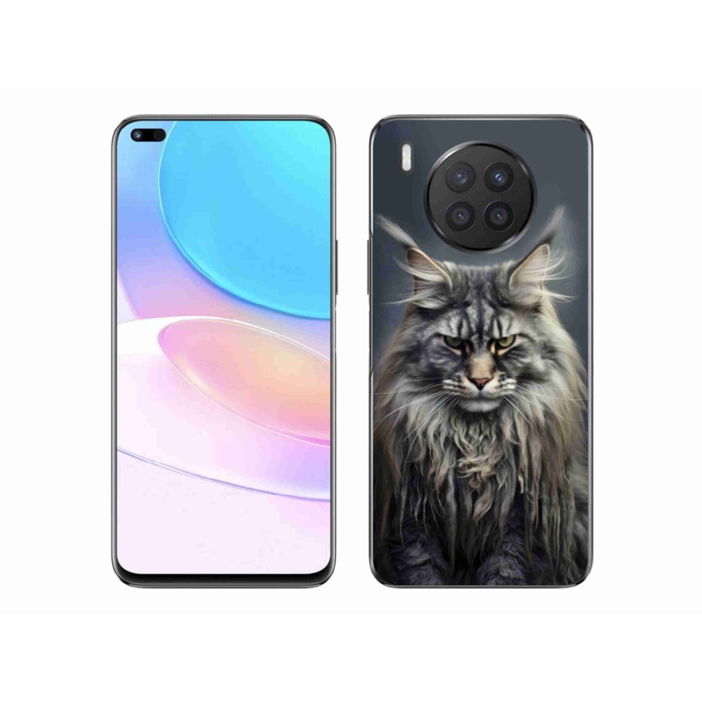 Gelový kryt mmCase na Honor 50 Lite - kočíčí pohled 4