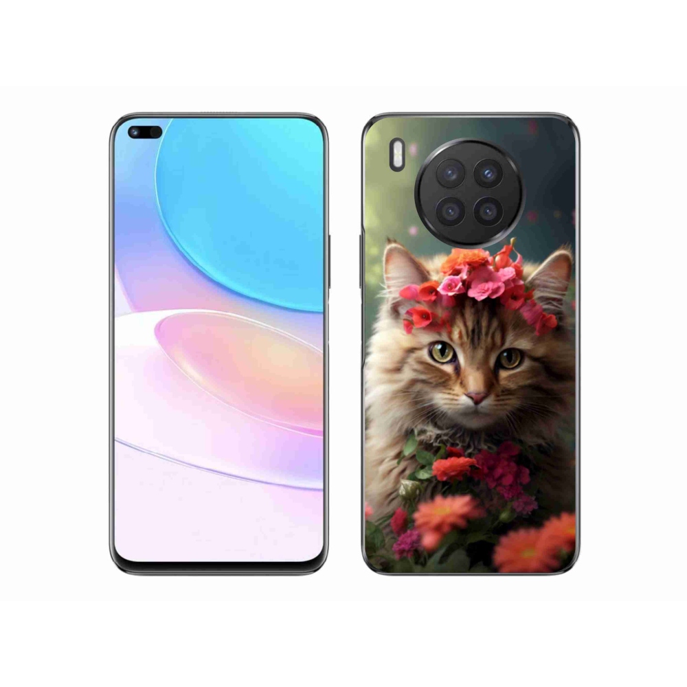 Gelový kryt mmCase na Honor 50 Lite - kočíčí princezna