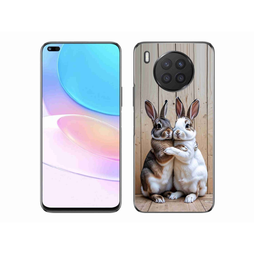 Gelový kryt mmCase na Honor 50 Lite - králičí pár