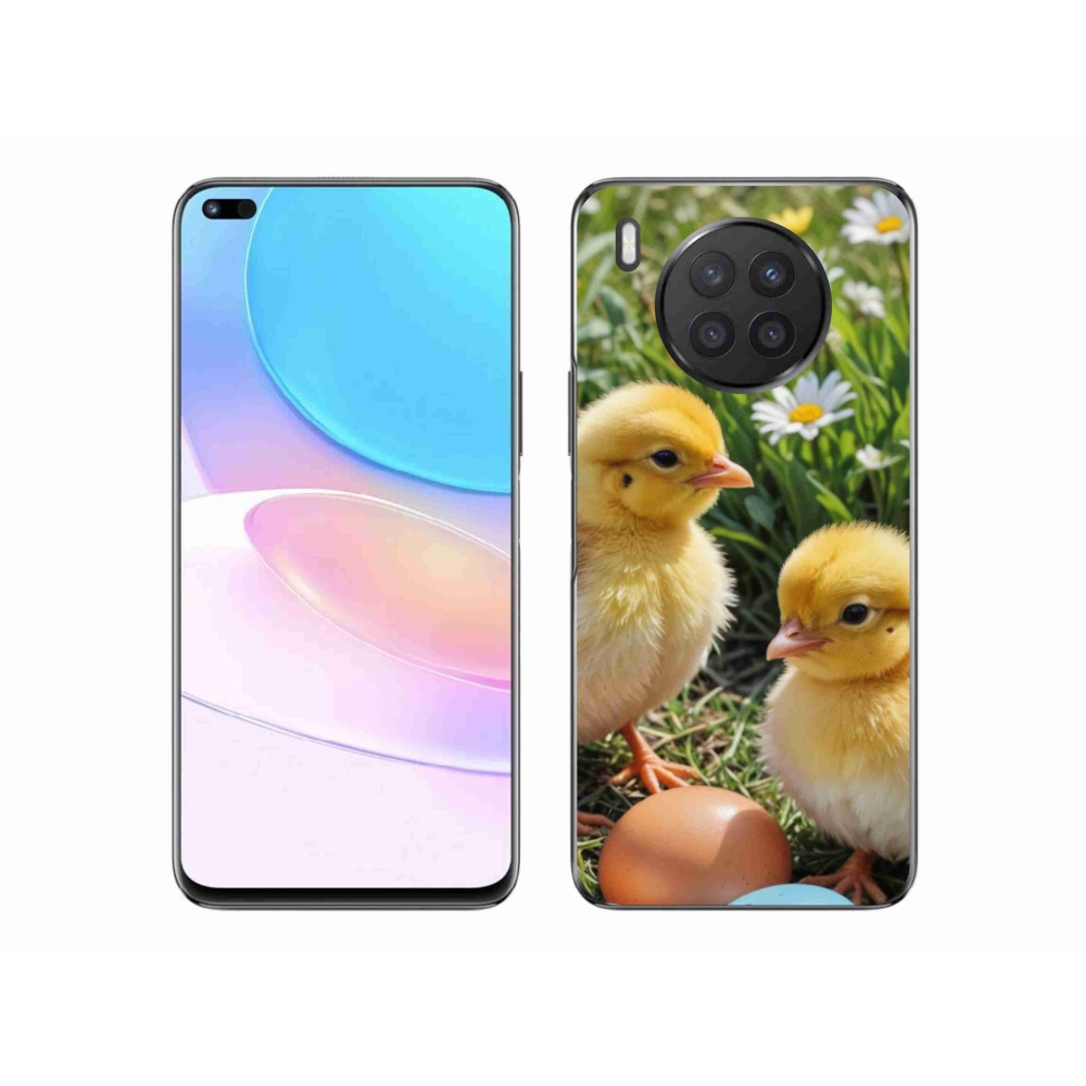 Gelový kryt mmCase na Honor 50 Lite - kuřátka
