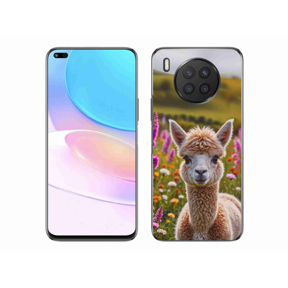 Gelový kryt mmCase na Honor 50 Lite - lama na louce