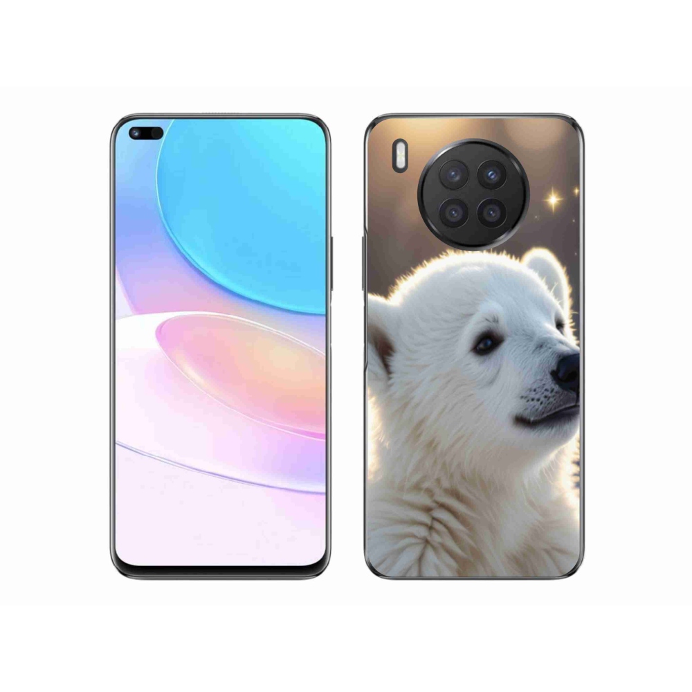 Gelový kryt mmCase na Honor 50 Lite - lední medvěd