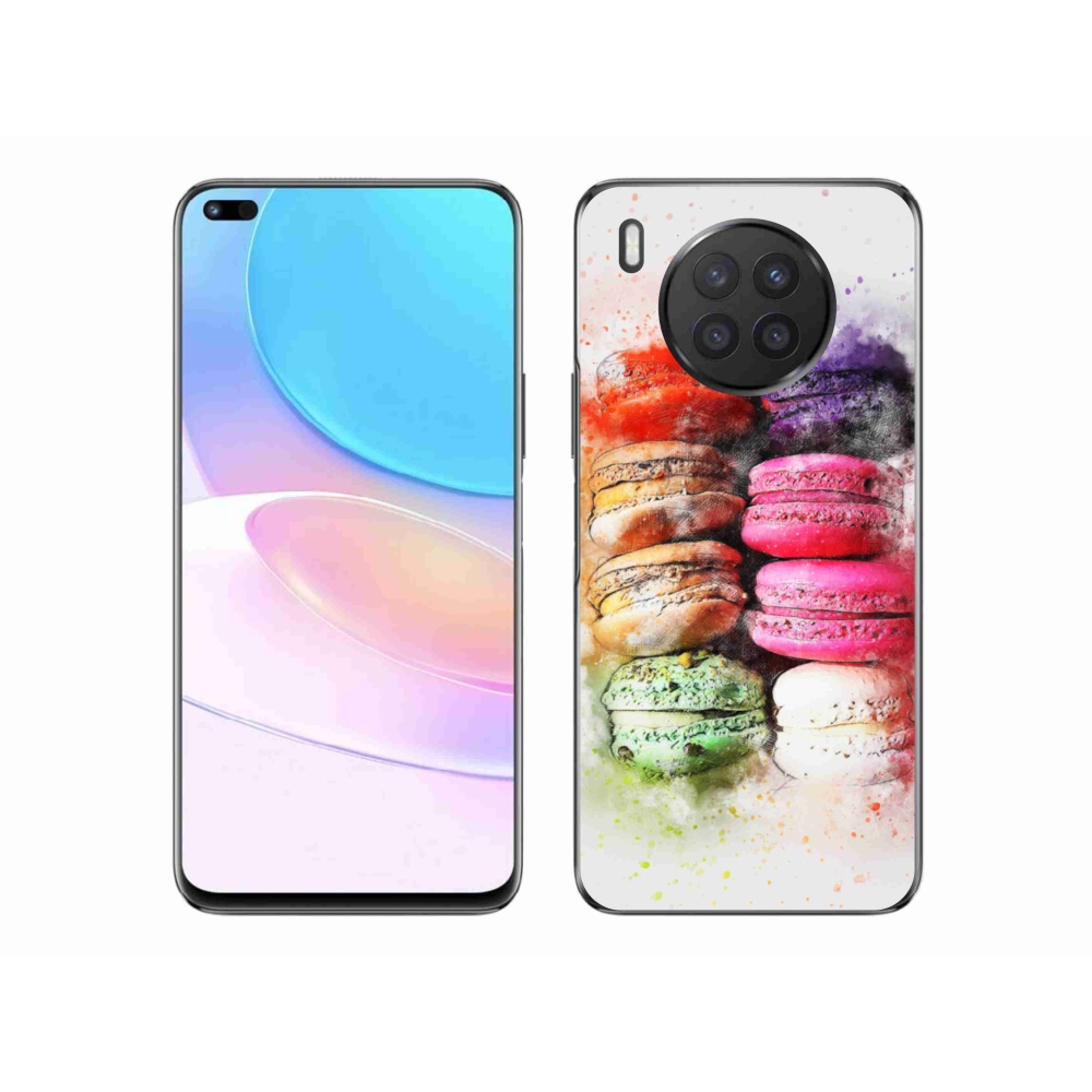 Gelový kryt mmCase na Honor 50 Lite - makrónky