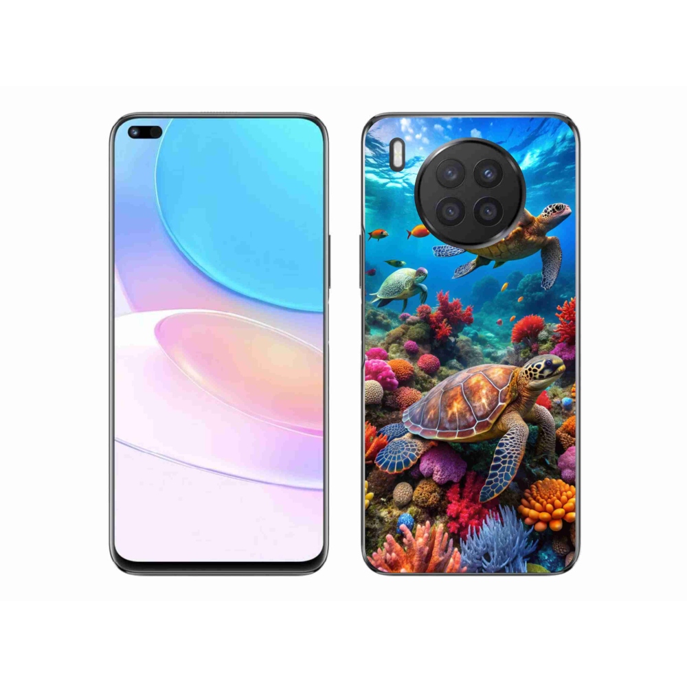 Gelový kryt mmCase na Honor 50 Lite - mořský svět 2