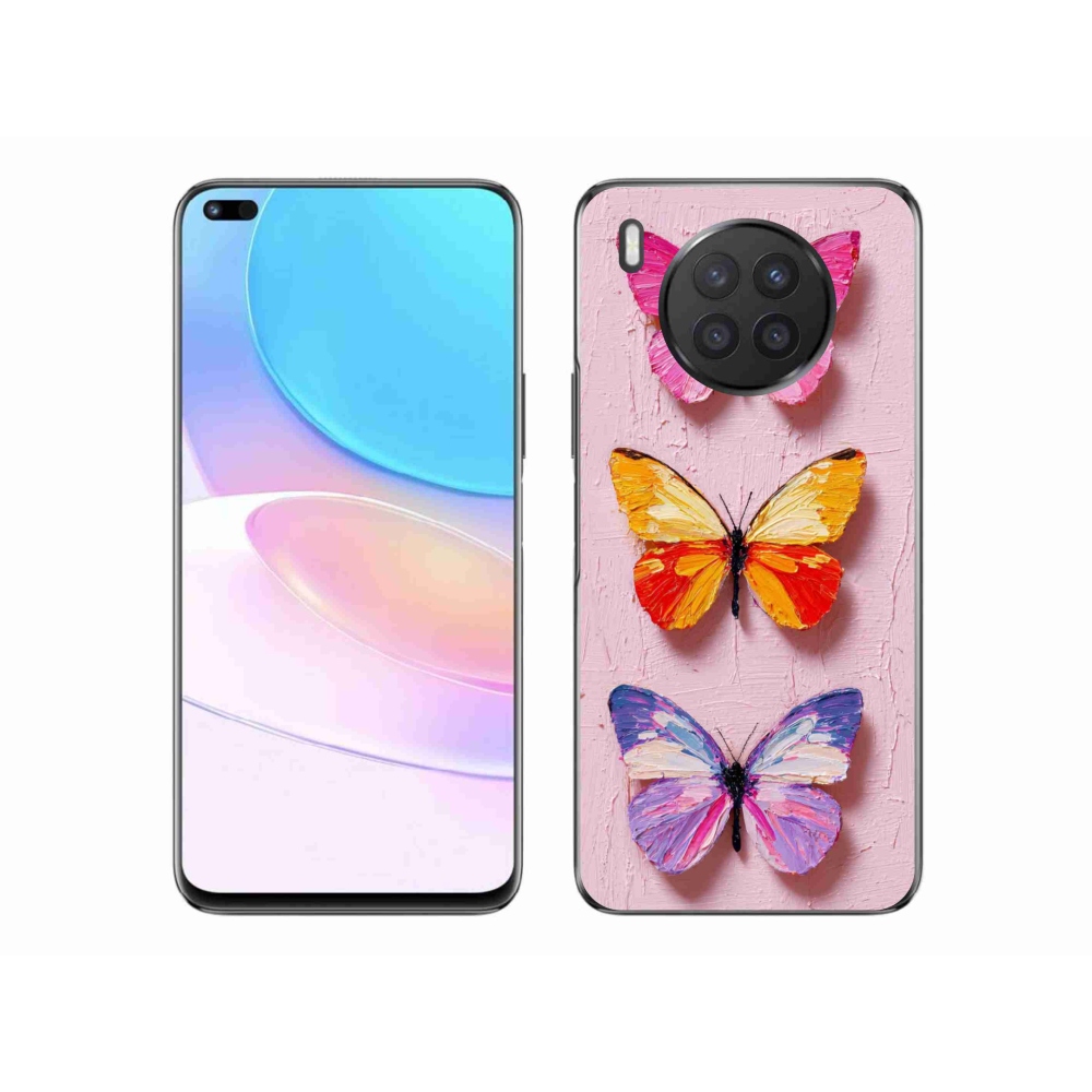 Gelový kryt mmCase na Honor 50 Lite - motýlí trojice
