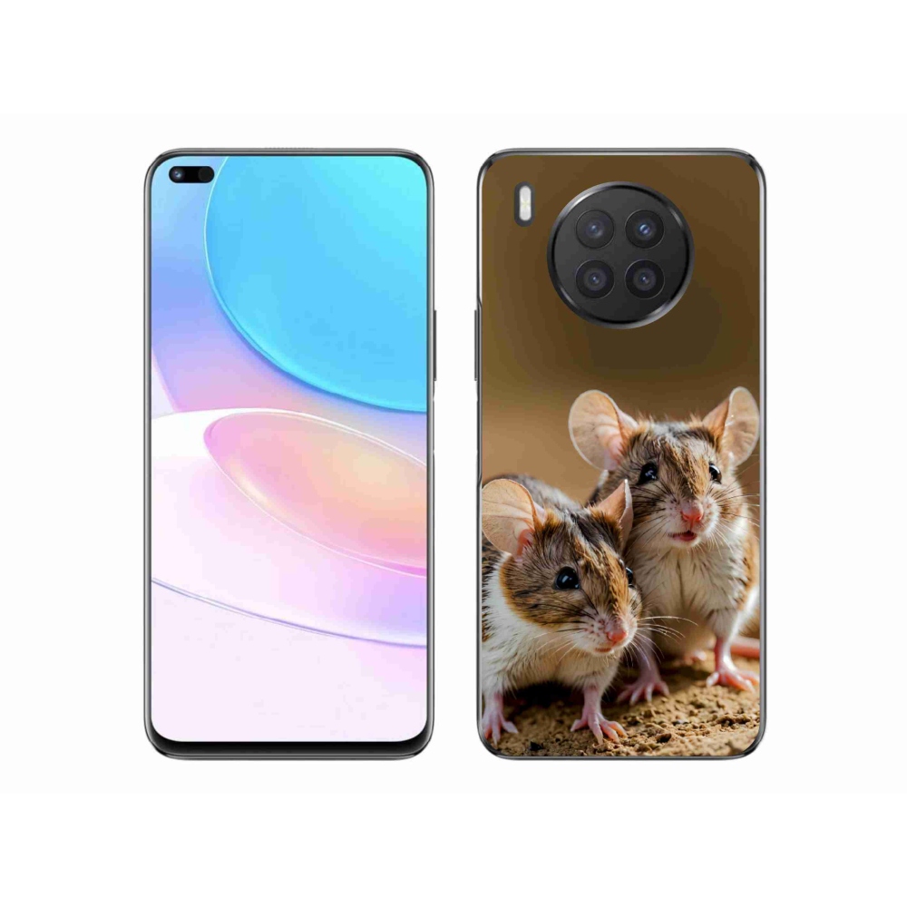 Gelový kryt mmCase na Honor 50 Lite - myší duo