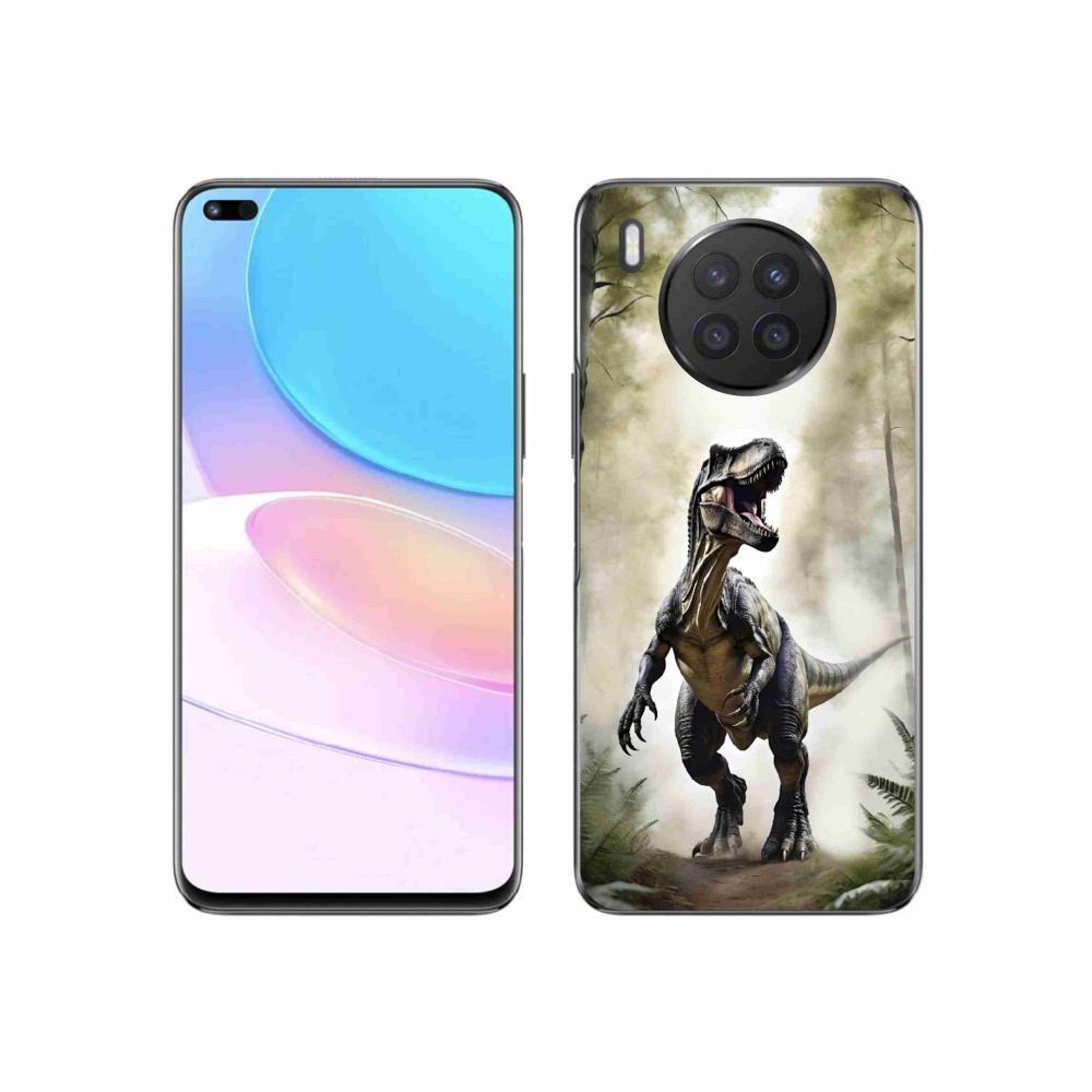 Gelový kryt mmCase na Honor 50 Lite - naštvaný T-Rex