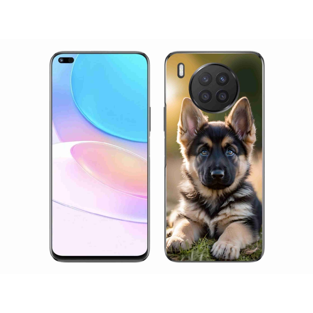 Gelový kryt mmCase na Honor 50 Lite - německý ovčák v přírodě