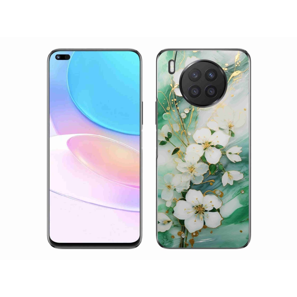 Gelový kryt mmCase na Honor 50 Lite - něžné květy