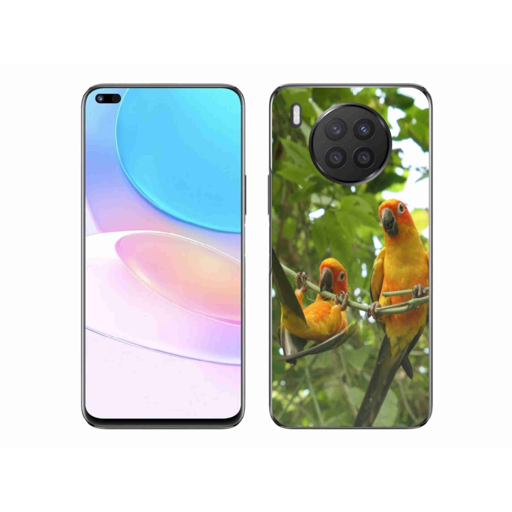 Gelový kryt mmCase na Honor 50 Lite - papoušci aratingy