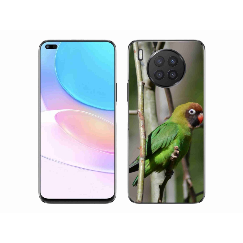 Gelový kryt mmCase na Honor 50 Lite - papoušek agapornis