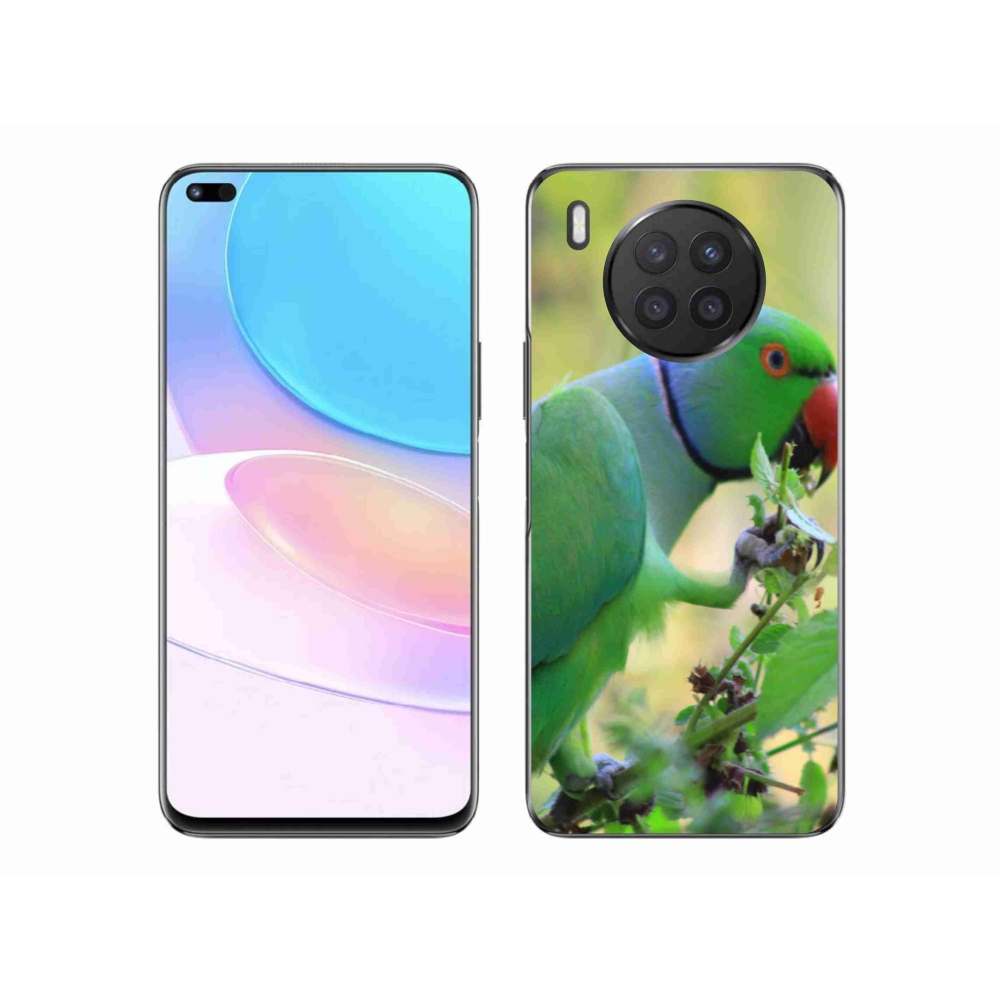 Gelový kryt mmCase na Honor 50 Lite - papoušek alexandr