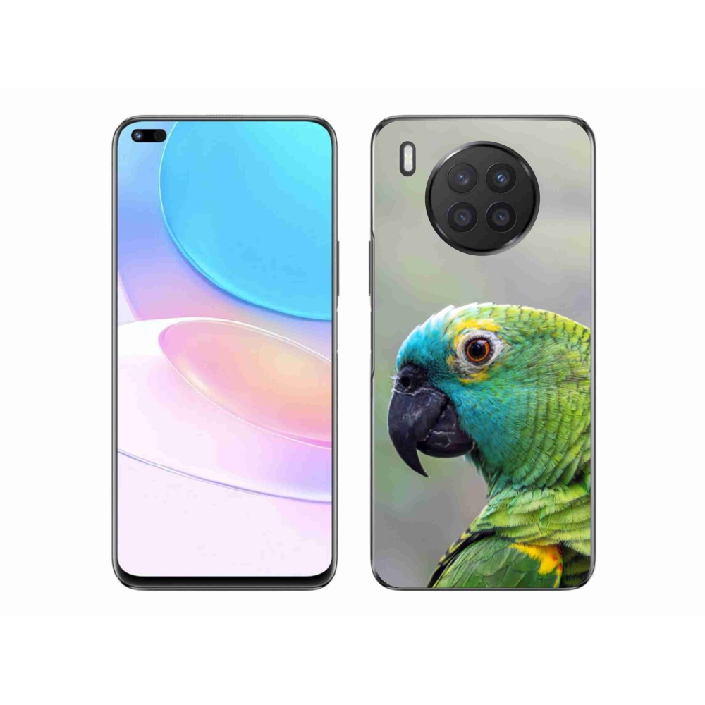 Gelový kryt mmCase na Honor 50 Lite - papoušek amazoňan