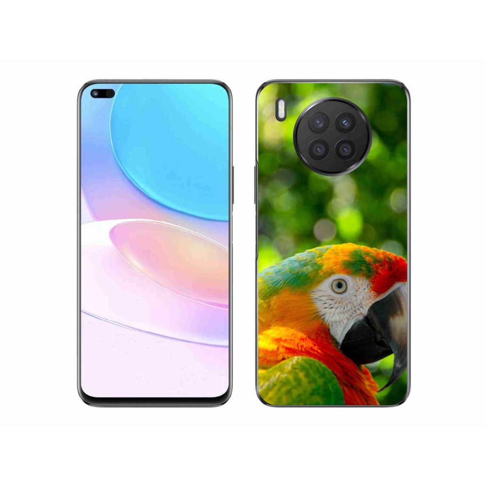 Gelový kryt mmCase na Honor 50 Lite - papoušek ara 3