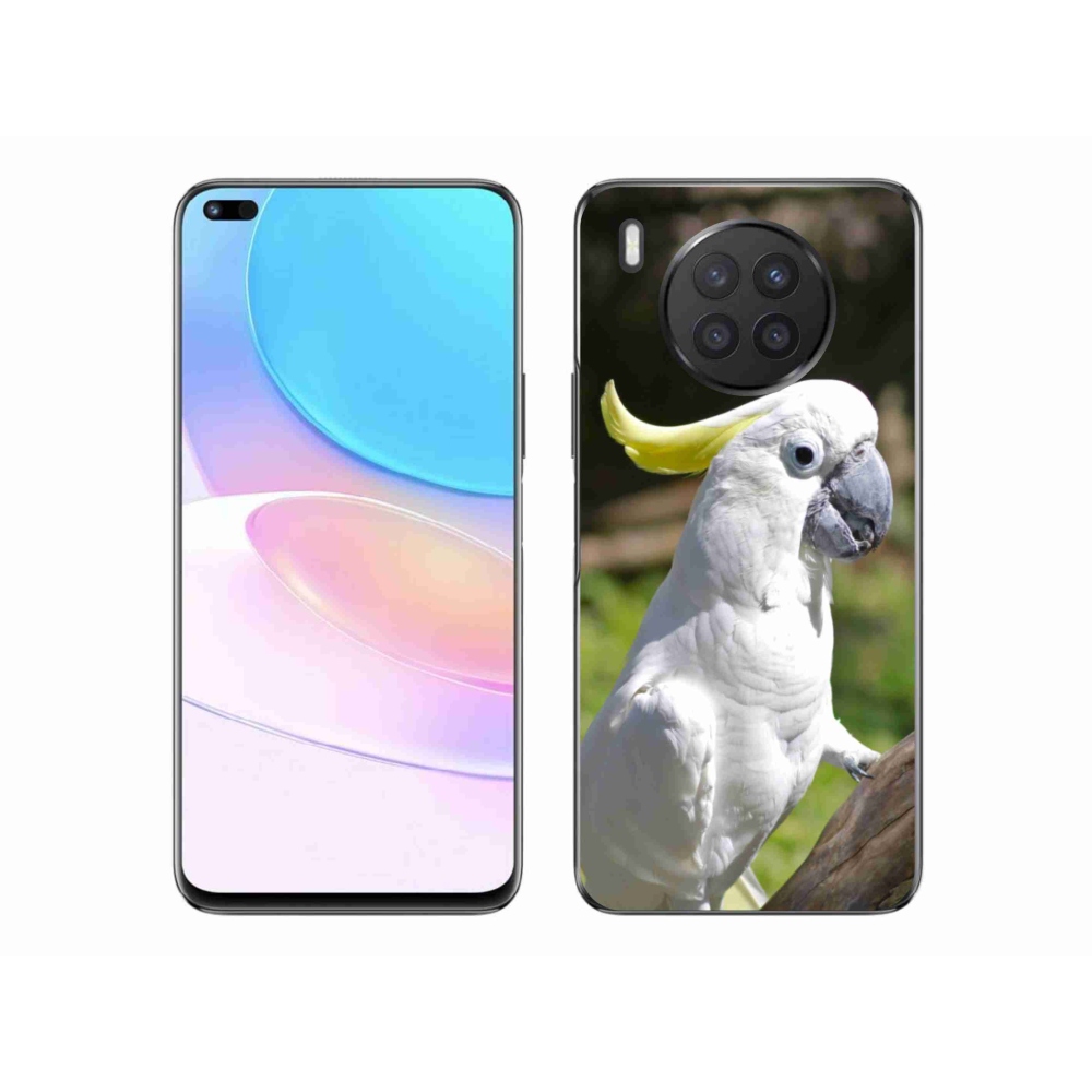 Gelový kryt mmCase na Honor 50 Lite - papoušek kakadu 2